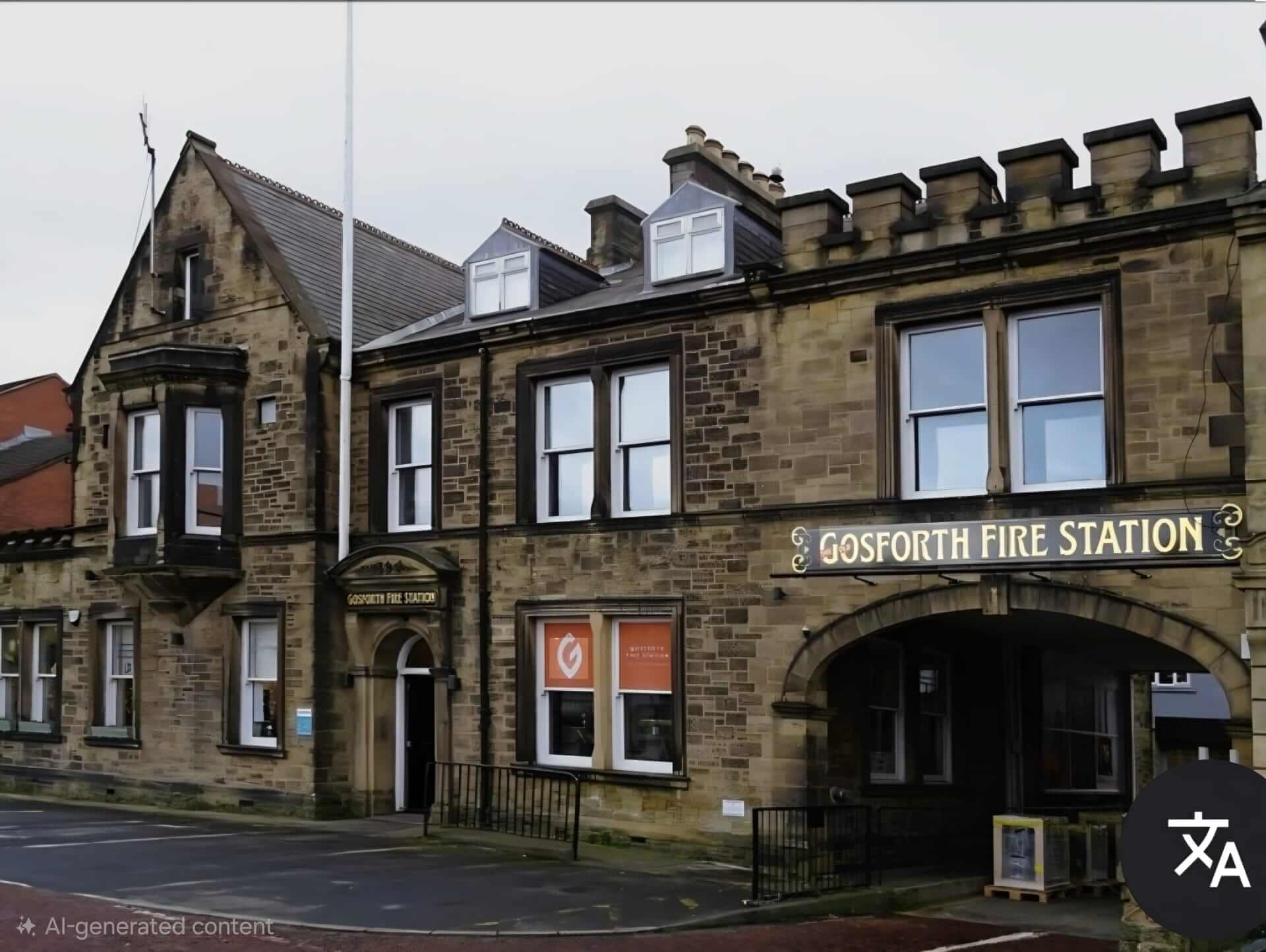 Ninja Ops Ltd commercial heating installation at Gosforth Old Fire Station, Newcastle